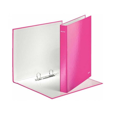 Leitz 2 Halkalı Klasör WOW Metalik Pembe 4241