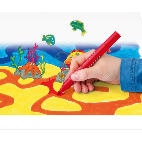 Staedtler Noris Jumbo Üçgen Keçeli Kalem 12 Renk
