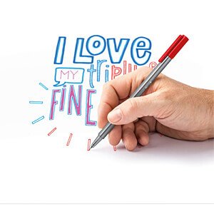 Staedtler Triplus Fineliner Kalem Seti Flamingo 6 Renk