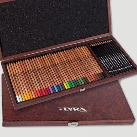 Lyra Rembrandt Polycolor&Art Design Ahşap Set 48'li