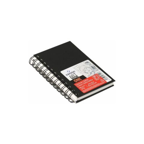 Canson Art Book One A5 Spiralli Sert Kapak Eskiz Defteri 100gr 80 Yaprak