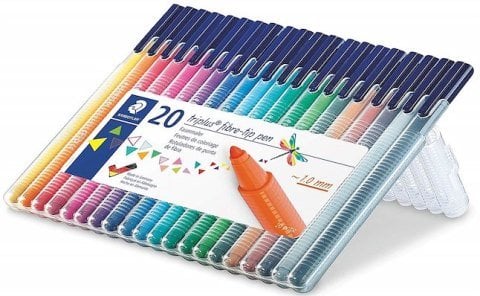 Staedtler Triplus Keçeli Kalem Seti 20 Renk