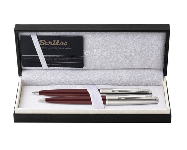 Scrikss 78 Tükenmez + Versatil Tk Bordo