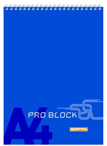 Gıpta Pro Block Spiralli Bloknot A4 Çizgili