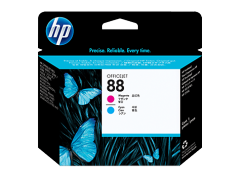 HP 88 Macenta ve camgöbeği Orijinal Yazıcı Kafası (C9382A)