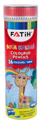 Fatih Kuru Boya Tüp Tam Boy 36 Renk