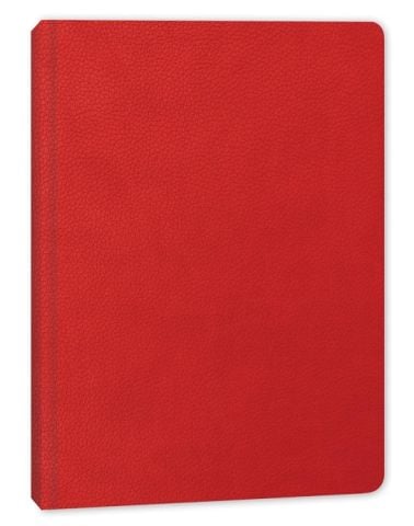 Keskin Color 17x24 Düz Termo Deri Defter Kırmızı