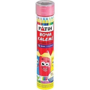Fatih Kuru Boya Tüp Tam Boy 12 Renk