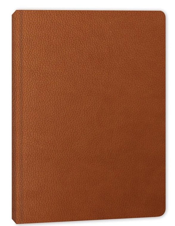 Keskin Color 17x24 Düz Termo Deri Defter Kahve