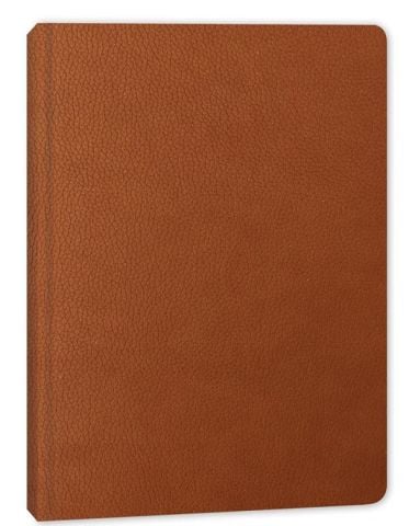Keskin Color 17x24 Düz Termo Deri Defter Kahve