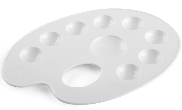 Hatas Plastik Öğrenci Paleti 20cm.