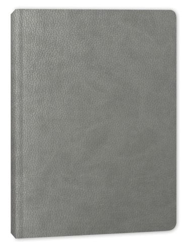 Keskin Color 17x24 Düz Termo Deri Defter Gri