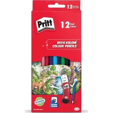 Pritt Kuru Boya Tam Boy 12 Renk