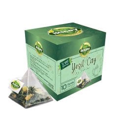 Piramit poşet El yapımı Yeşil Çay
