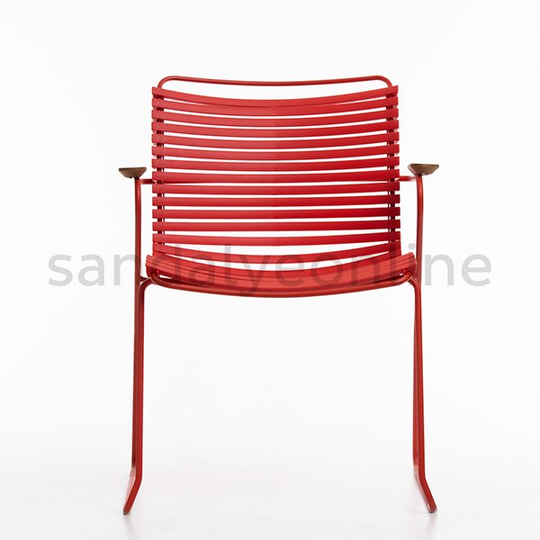 Bega Metal Sandalye Kırmızı