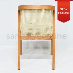 Sapere Wooden Chair - Gray Linen