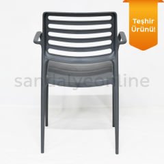 Louise Plastic Chair with Armrest