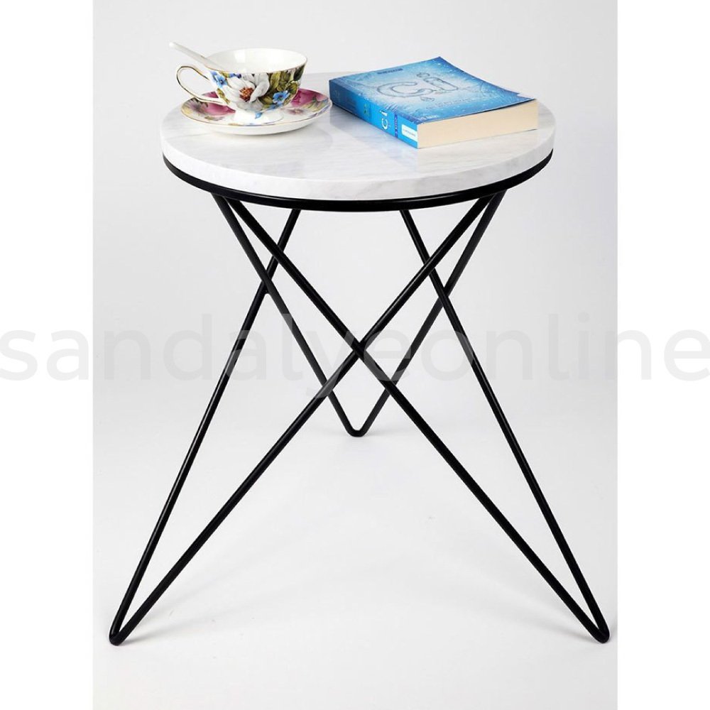 Milla White Marble Coffee Table