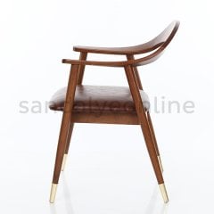 Mova Upholstered Wooden Chair