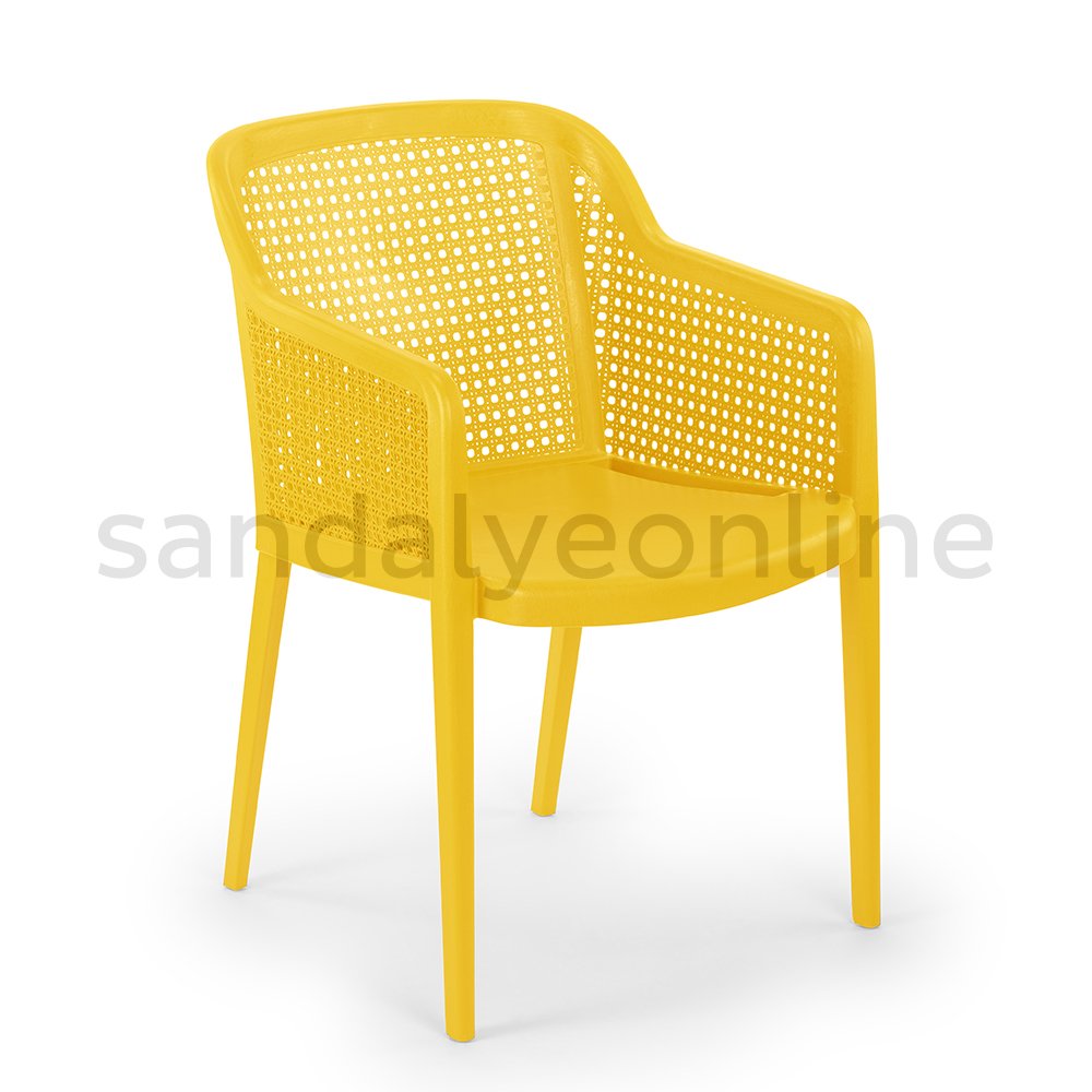 Octa Bahçe Balkon Sandalyesi Sarı