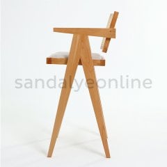 Bacio Upholstered Bar Chair