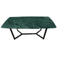 Green Marble Table - Y Leg