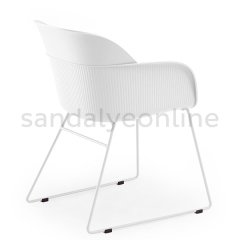 Shell Up Meeting Chair White