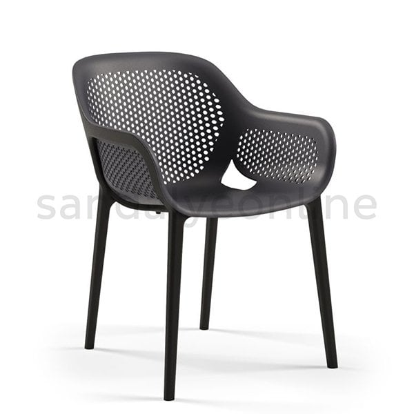 Atra Outdoor And Garden Chair Black