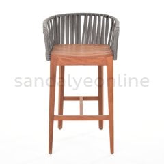 Toron Wooden Bar Chair