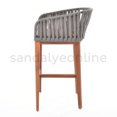 Toron Wooden Bar Chair