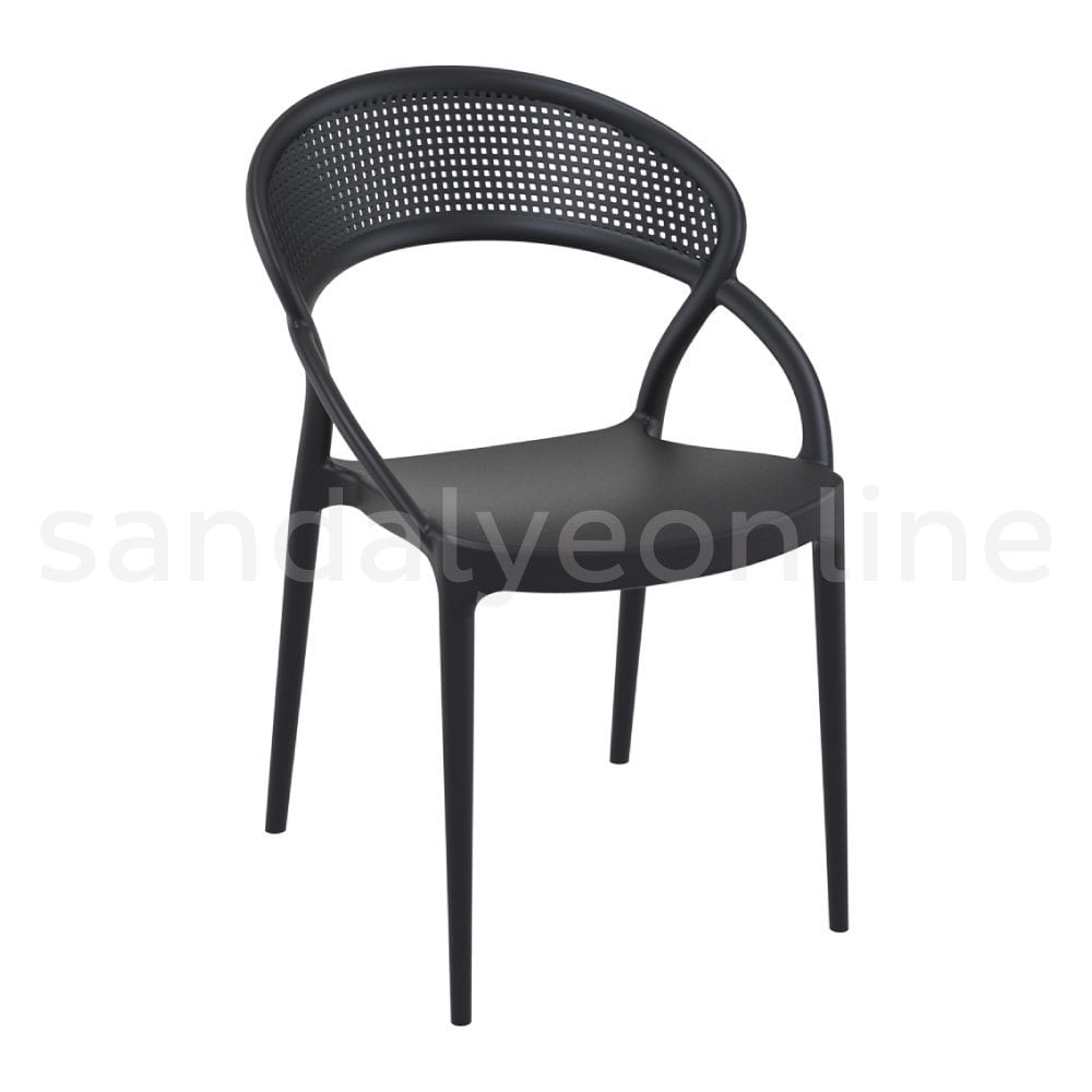 Sunset Mutfak Sandalyesi - Siyah