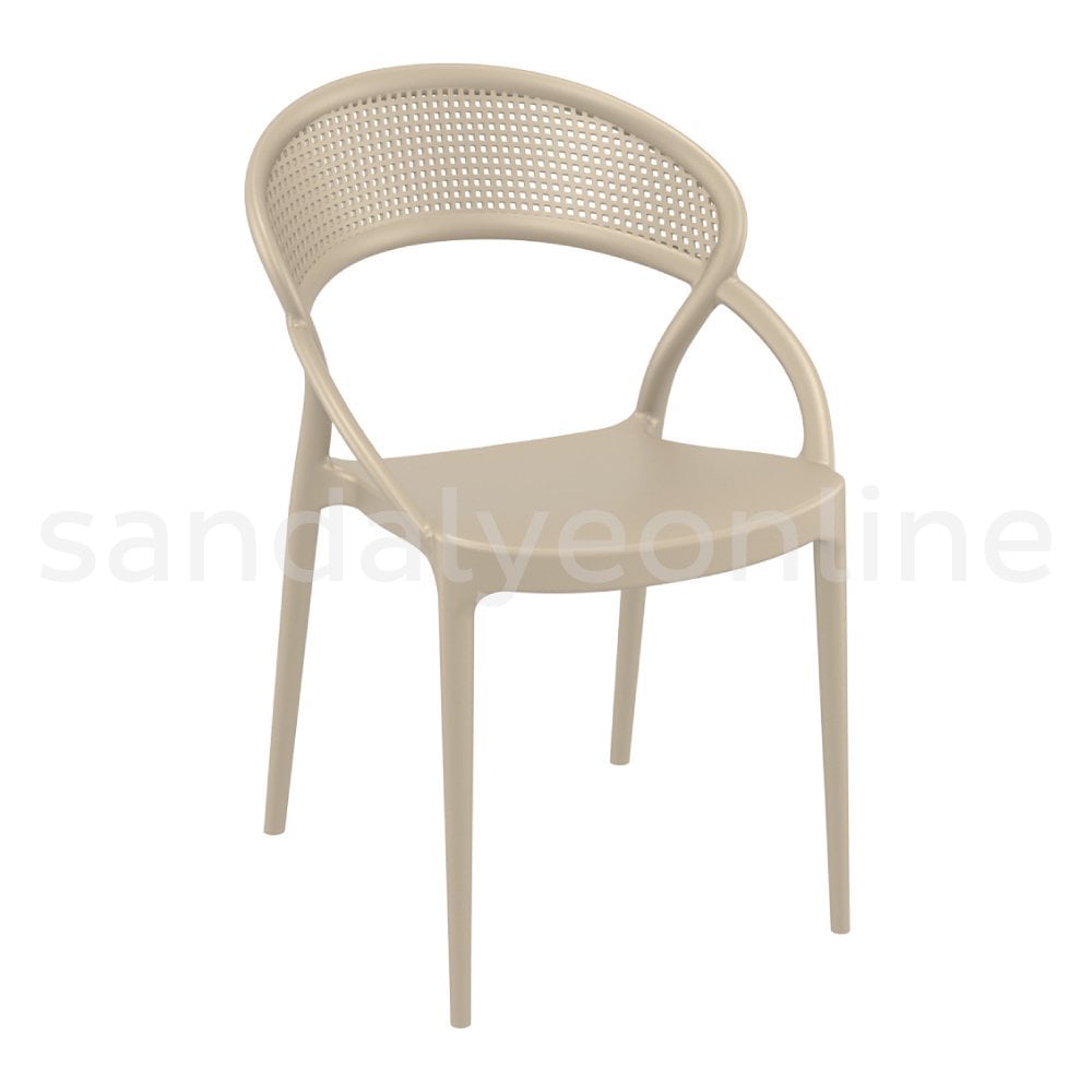 Sunset Balcony Chair - Sand Gray