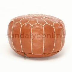 Ues Leather Marrakesh Pouf