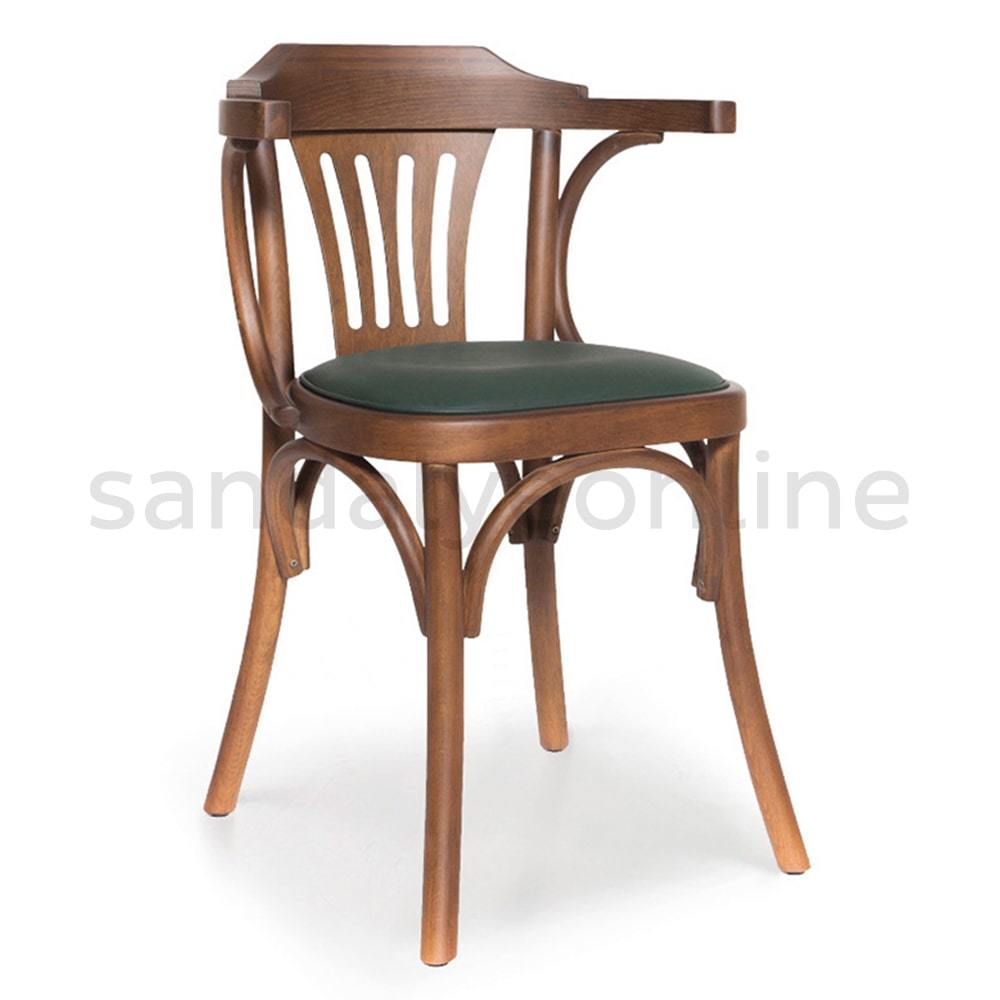 Eric Upholstered Wooden Tonet Chair