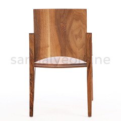 Dublin Wooden Chair with Armrest