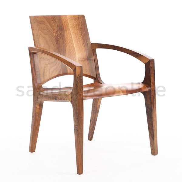 Dublin Wooden Chair with Armrest