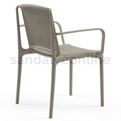 Nesse Kolçaklı Propilen Sandalye Vizon