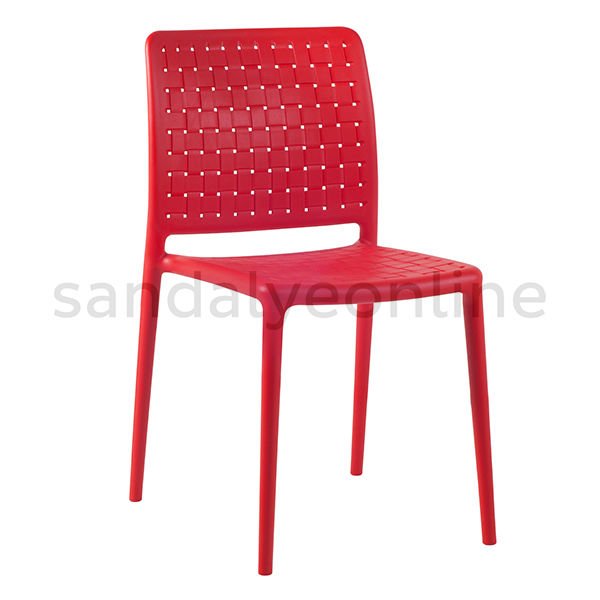 Fame Food Court Chair Red