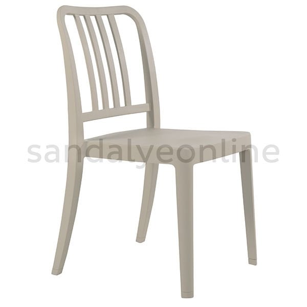 Varia Plastic Library Chair Beige