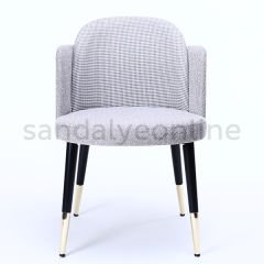 Lucas Back Hazeran Detailed Dining Chair