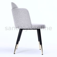 Lucas Back Hazeran Detailed Dining Chair