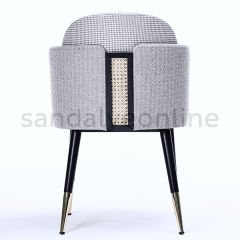 Lucas Back Hazeran Detailed Dining Chair