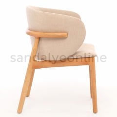 Baume Döşemeli Yemek Sandalyesi