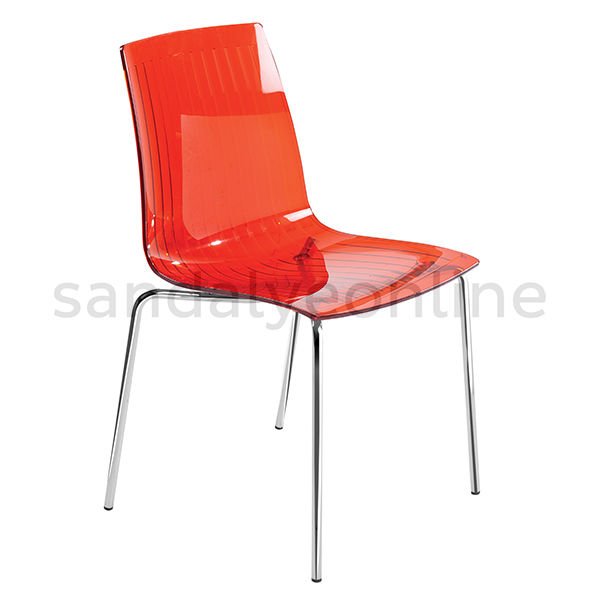 Xtreme Cafeteria Chair Red