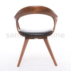 Monia Upholstered Wooden Chair