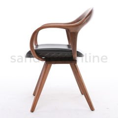 Monia Upholstered Wooden Chair