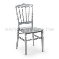 Gris Silver Organization Chair