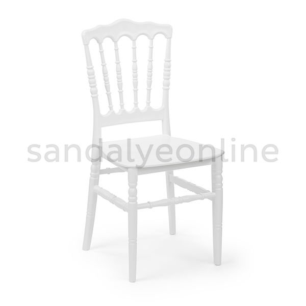 Gris White Organization Chair