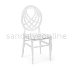 Mystic Beyaz Düğün Sandalyesi