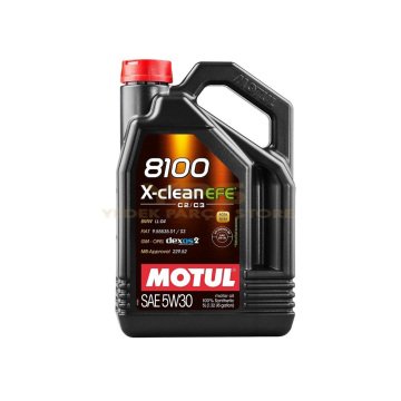 MOTUL 8100 X-CLEAN EFE 5W30 5 LT DEXOS 2 PARTİKÜLLÜ MOTOR YAĞ 2019 TARİHLİ